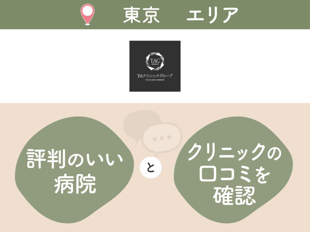 東京エリアTAクリニックの口コミ