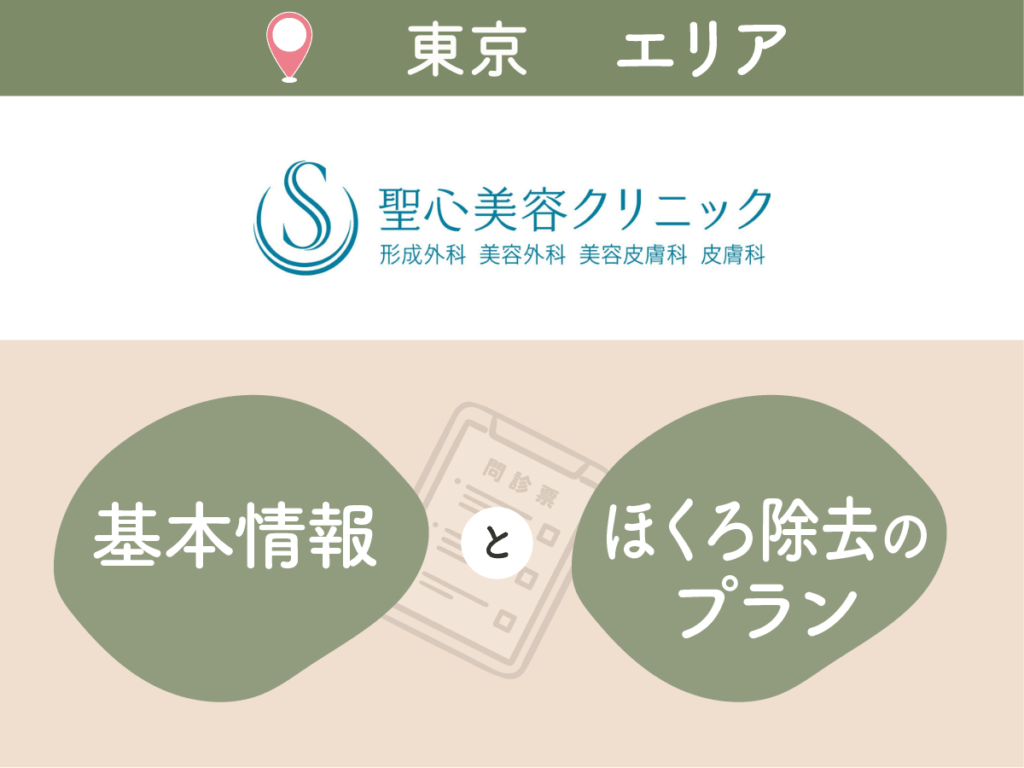 聖心美容クリニックの基本情報・プラン