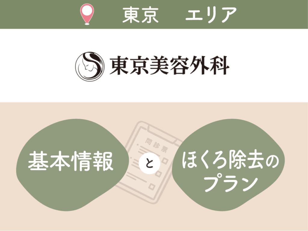 東京美容外科の基本情報・プラン